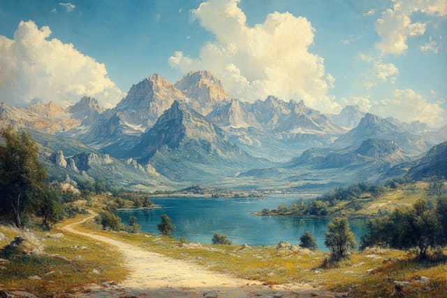Landscape illustration